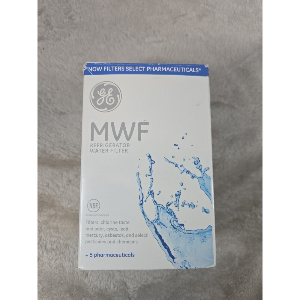 GE Genuine #MWF Refrigerator Water Filter for GE Appliances